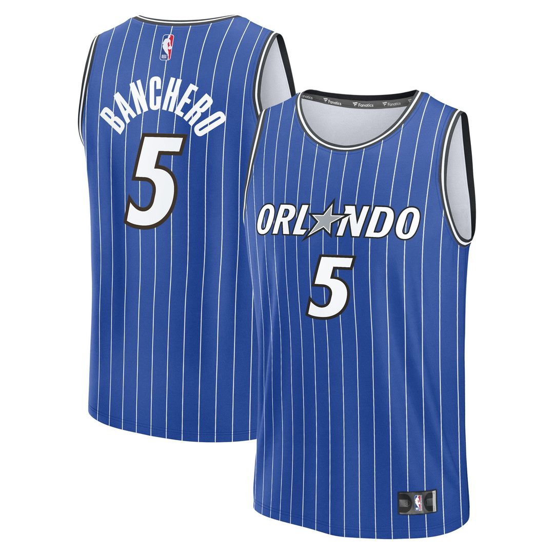 Orlando Magic Paolo Banchero Fanatics Youth Fast Break Replica Player Jersey - Icon Edition - Blue