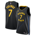 Golden State Warriors Kristaps Porziņģis Jordan Brand Unisex Swingman Jersey - Statement Edition - Black