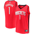 Houston Rockets Amen Thompson Fanatics Youth Fast Break Replica Jersey - Icon Edition - Red