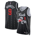 Toronto Raptors RJ Barrett Nike Unisex 2025/26 Swingman Jersey - Black - City Edition