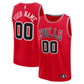 Chicago Bulls Fanatics Fast Break Custom Jersey - Icon Edition - Red