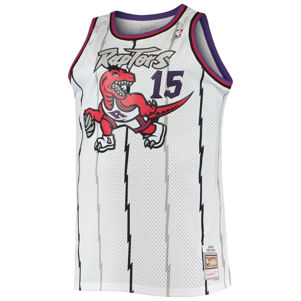 Toronto Raptors Vince Carter Mitchell & Ness 1998/99 Big & Tall Hardwood Classics Swingman Jersey - Purple