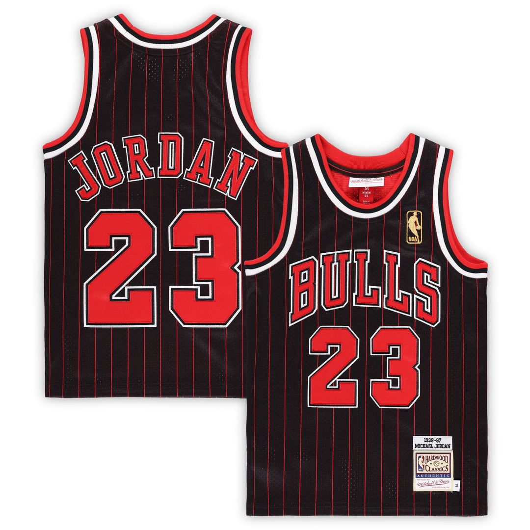 Chicago Bulls Michael Jordan Mitchell & Ness Preschool 1997/98 Hardwood Classics Authentic Jersey - Red