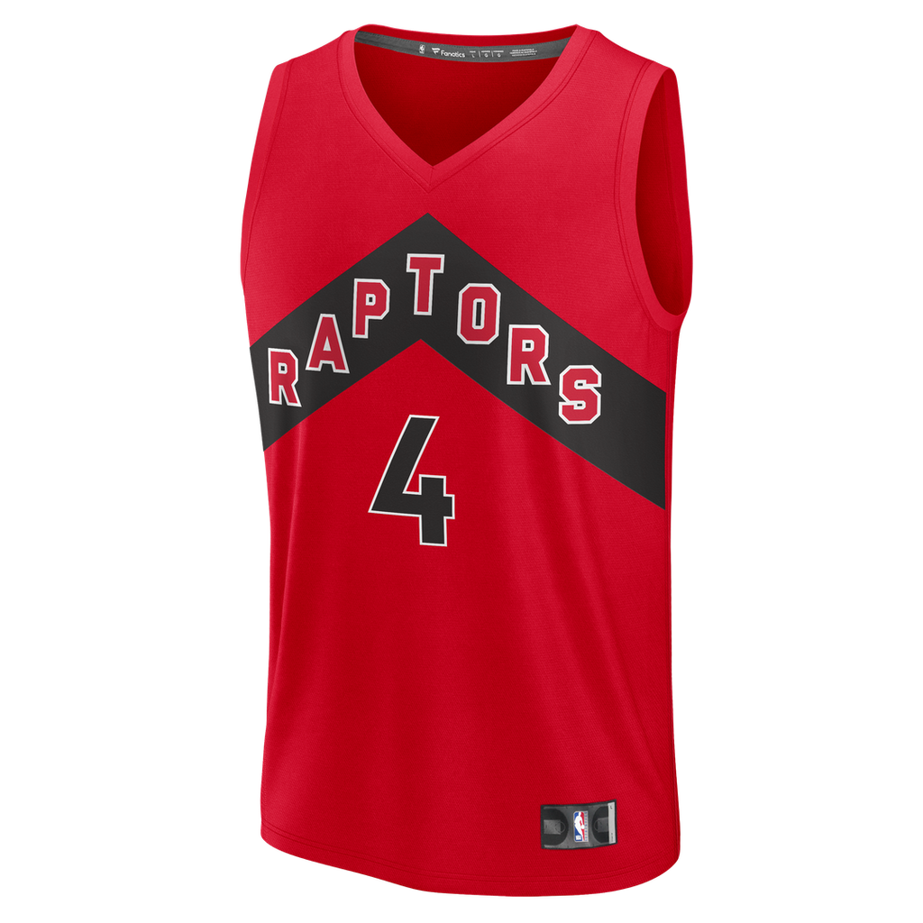 Toronto Raptors Scottie Barnes Fanatics Fast Break Replica Jersey - Icon Edition - Red