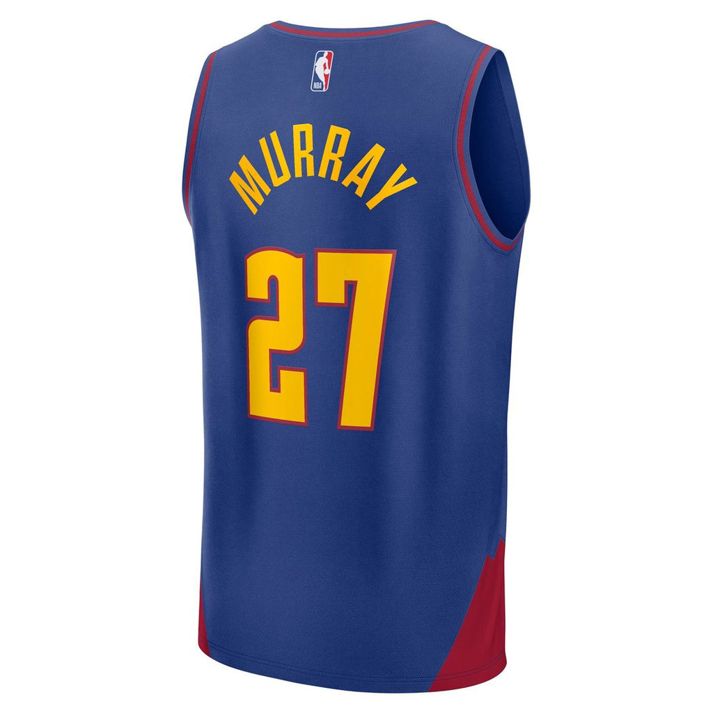 Denver Nuggets Jamal Murray Fanatics Fast Break Replica Player Jersey - Statement Edition - Blue