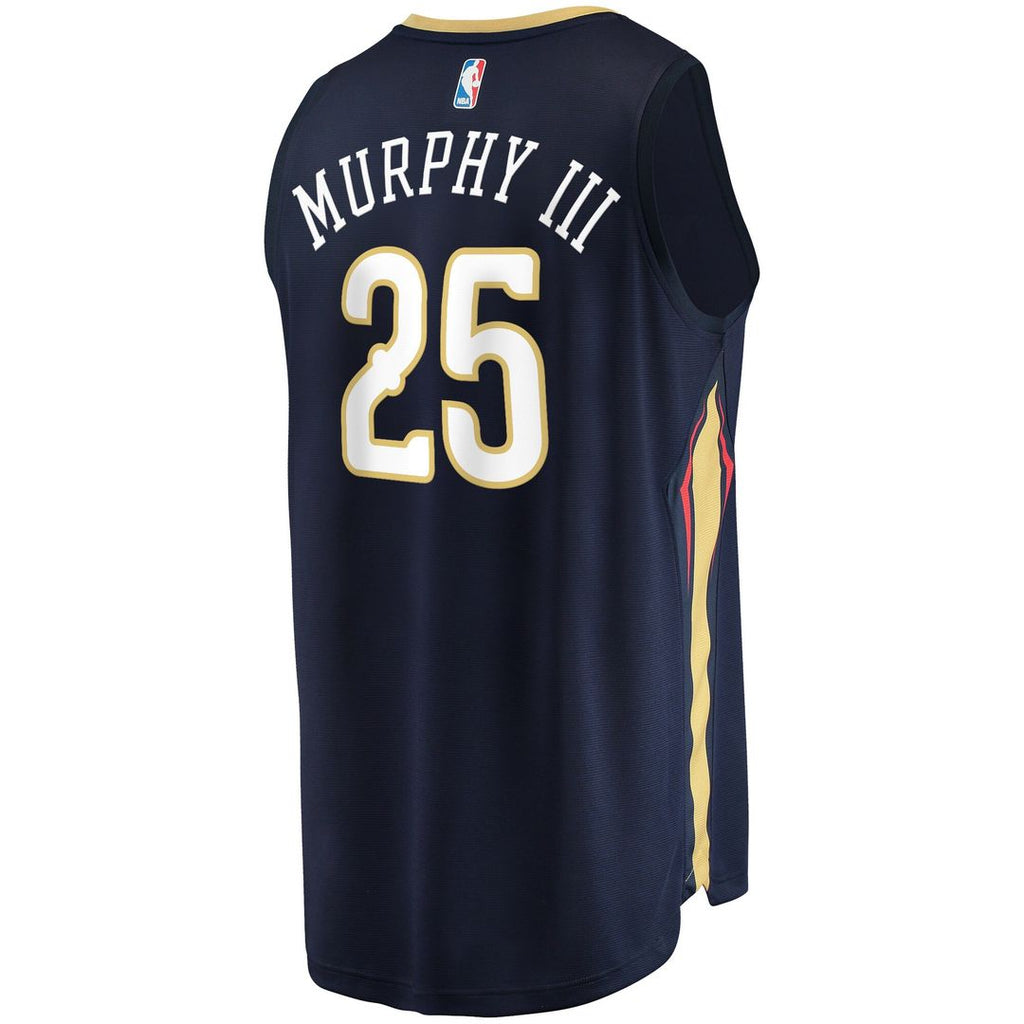 New Orleans Pelicans Trey Murphy III Fanatics Fast Break Replica Jersey - Icon Edition - Navy