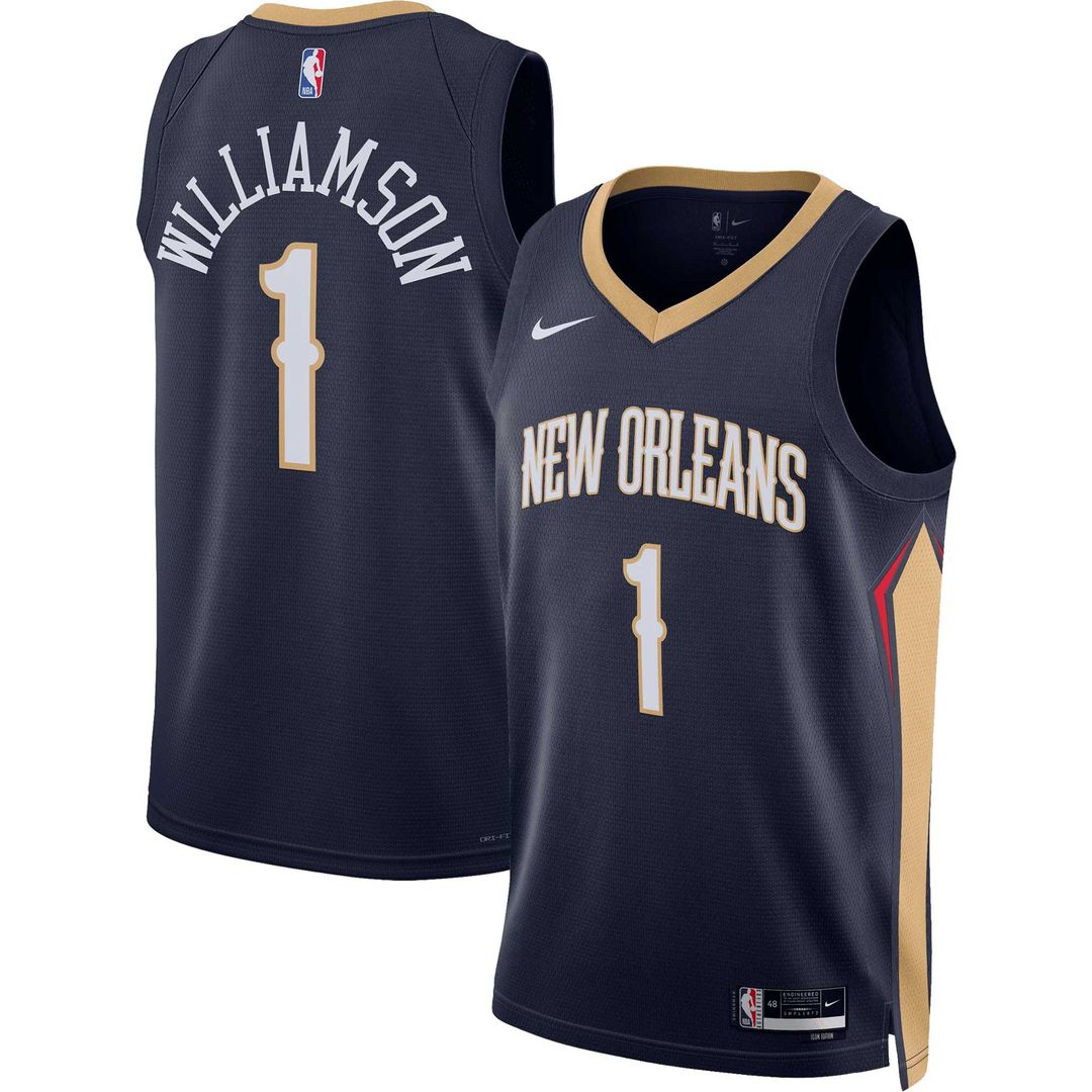 New Orleans Pelicans Zion Williamson Nike Unisex Swingman Jersey - Association Edition - White