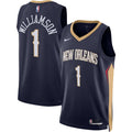 New Orleans Pelicans Zion Williamson Nike Unisex Swingman Jersey - Icon Edition - Navy