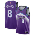 Utah Jazz Isaiah Collier Nike Unisex Swingman Jersey - Icon Edition - Purple