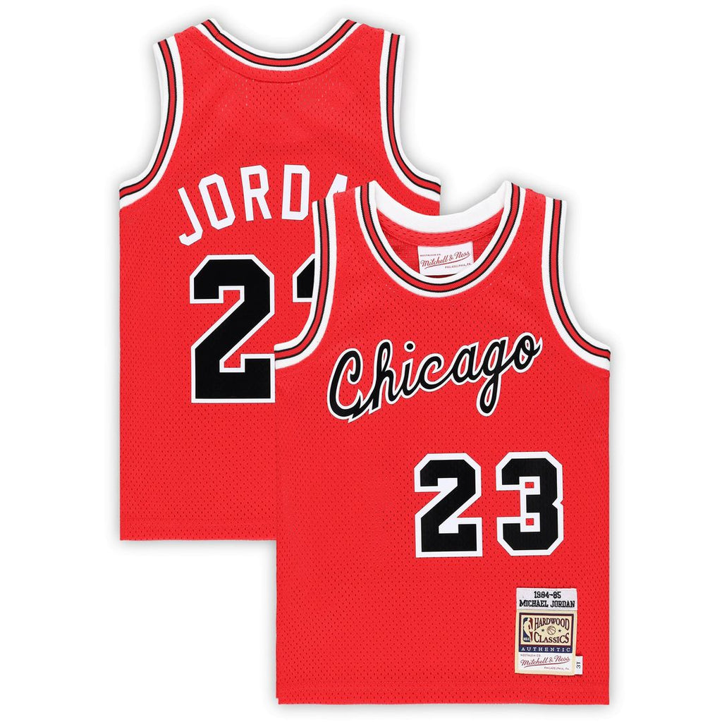 Chicago Bulls Michael Jordan Mitchell & Ness Infant 1984/85 Hardwood Classics Authentic Jersey - Red