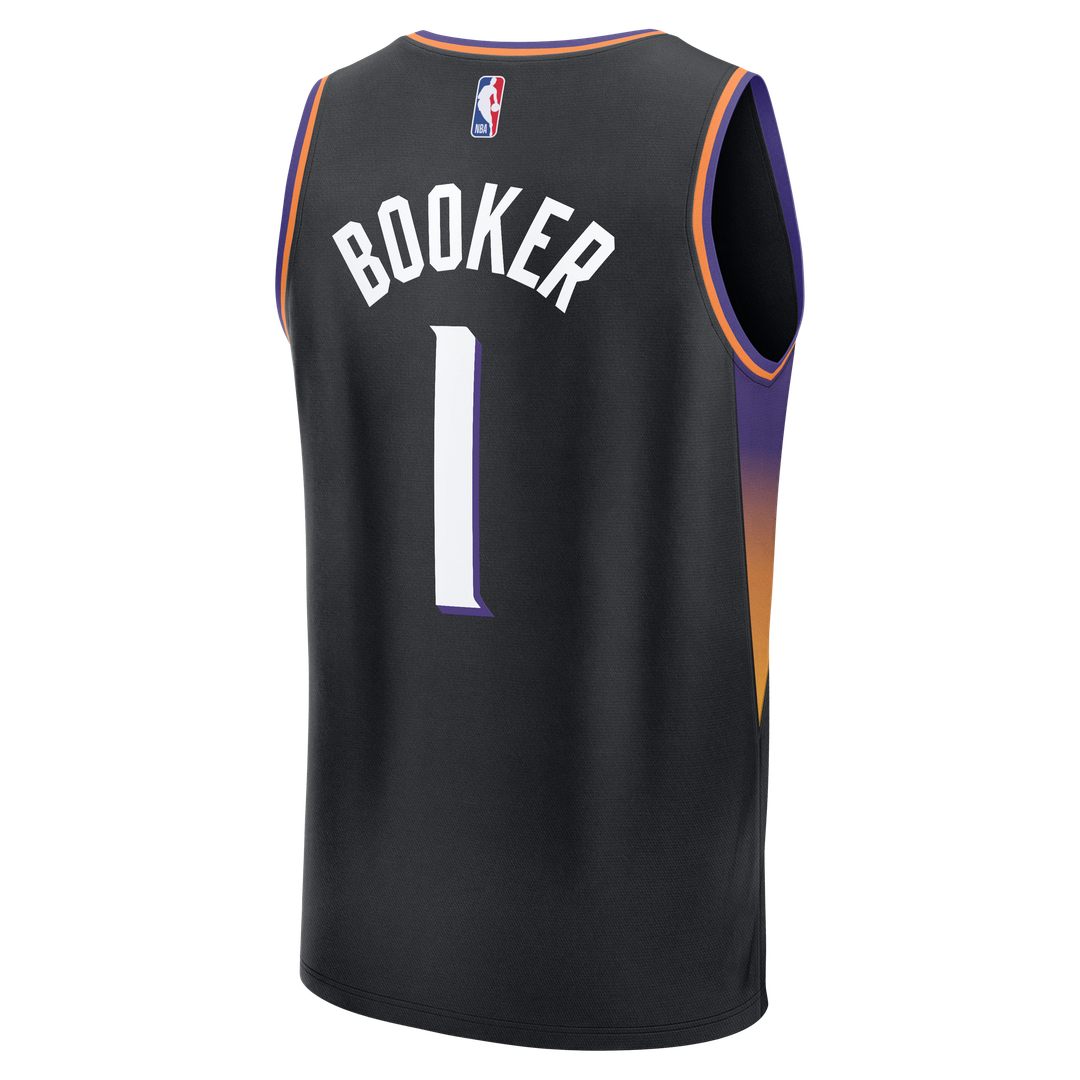 Phoenix Suns Devin Booker Fanatics Fast Break Jersey - Statement Edition - Black