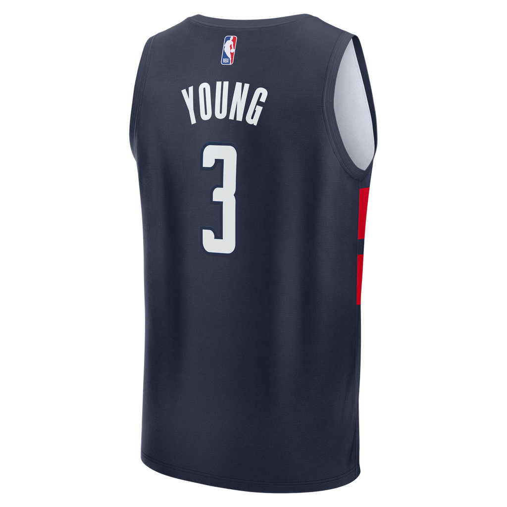 Washington Wizards Trae Young Fanatics Fast Break - Statement Edition - Navy