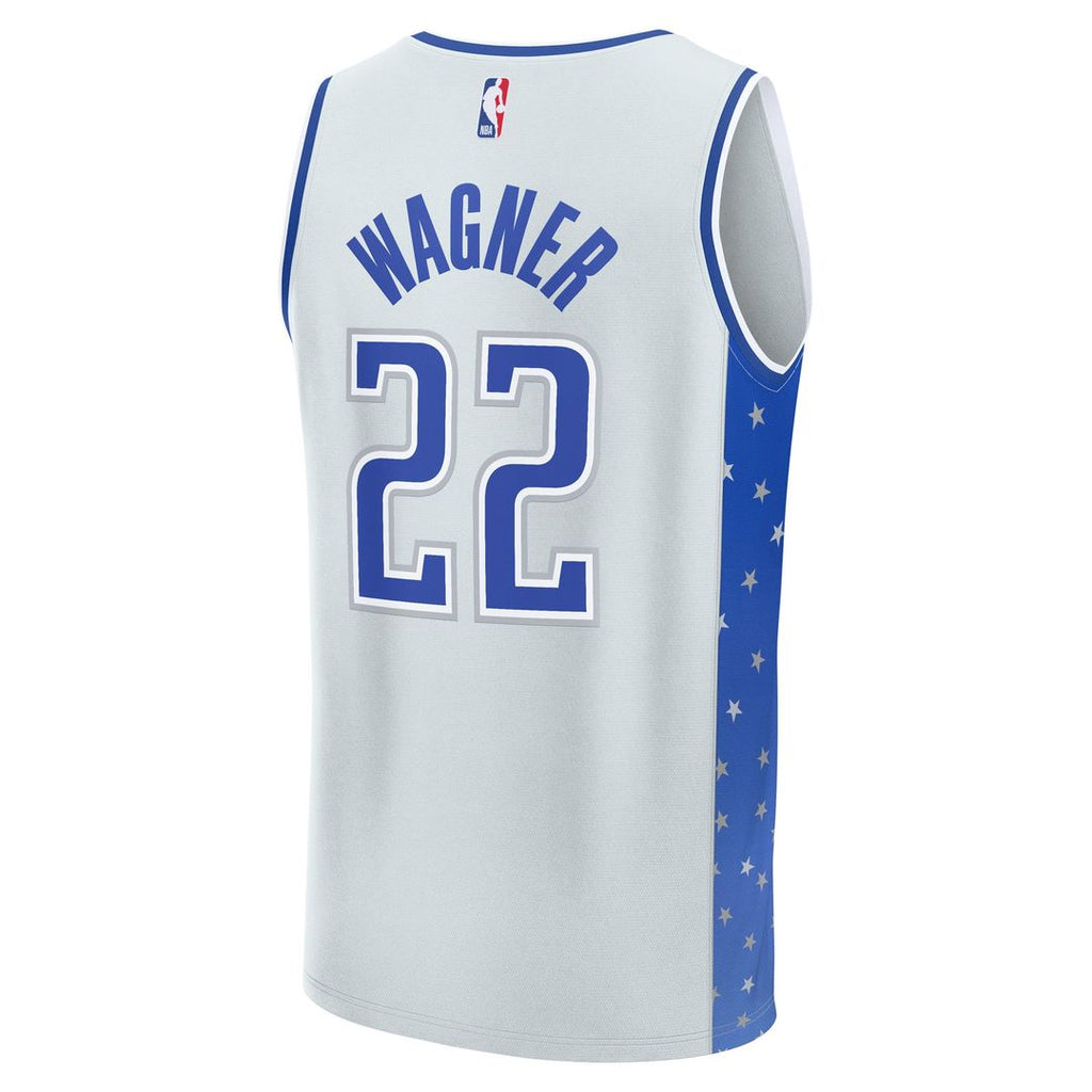 Orlando Magic Franz Wagner Fanatics 2025/26 City Edition Fast Break Jersey - Silver