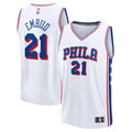 Philadelphia 76ers Joel Embiid Fanatics Fast Break Replica Jersey - Association Edition - White