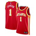 Atlanta Hawks Jalen Johnson Nike Unisex Swingman Jersey - Icon Edition - Red