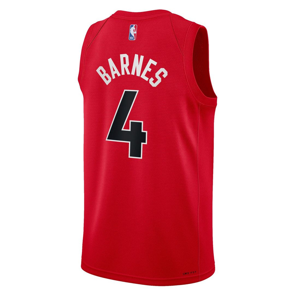 Toronto Raptors Scottie Barnes Nike Youth Swingman Jersey - Icon Edition - Red