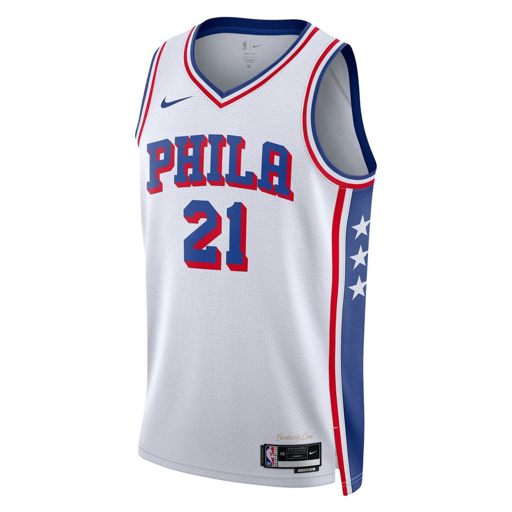 Philadelphia 76ers Joel Embiid Nike Unisex Swingman Jersey - Icon Edition - Royal