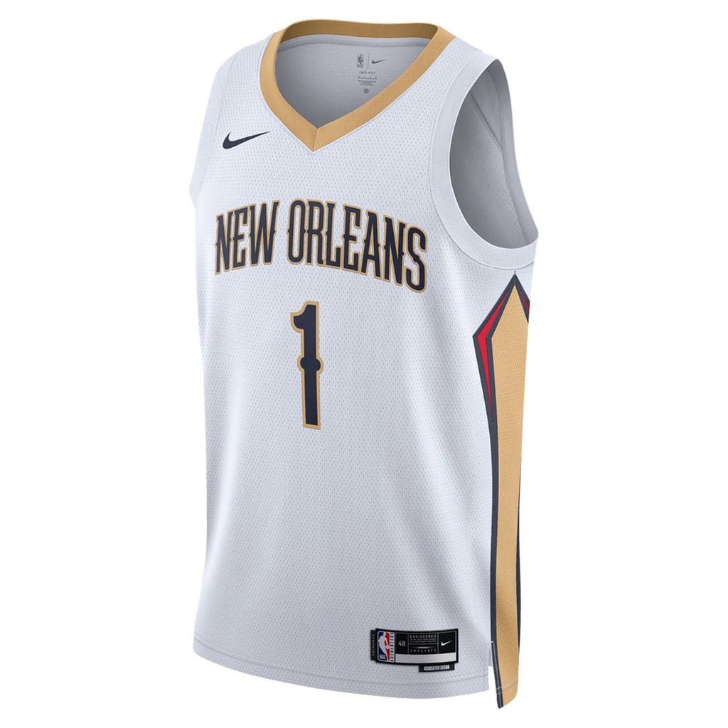 New Orleans Pelicans Zion Williamson Nike Unisex Swingman Jersey - Icon Edition - Navy