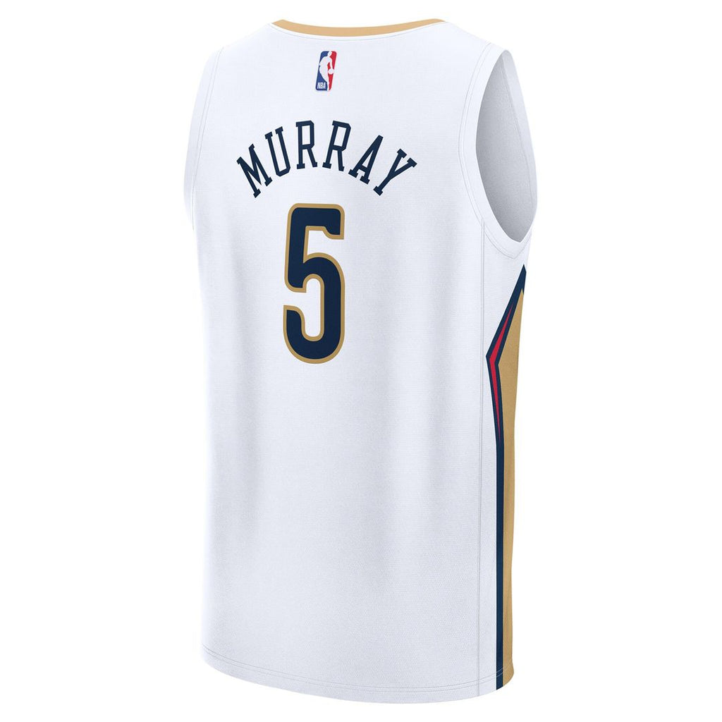 New Orleans Pelicans Dejounte Murray Fanatics Fast Break Replica Player Jersey - Association Edition - White