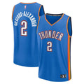 Oklahoma City Thunder Shai Gilgeous - Alexander Fanatics Fast Break Replica Player Jersey - Icon Edition - Blue