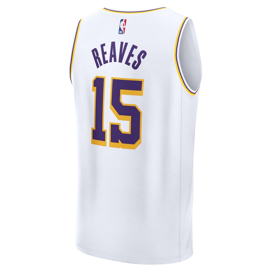 Los Angeles Lakers Austin Reaves Fanatics Fast Break Player Jersey - Icon Edition - Gold