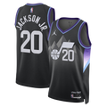 Utah Jazz Jaren Jackson Jr. Jordan Brand Unisex Swingman Jersey - Statement Edition - Black