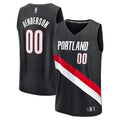 Portland Trail Blazers Scoot Henderson Fanatics Fast Break Replica Jersey - Icon Edition - Black