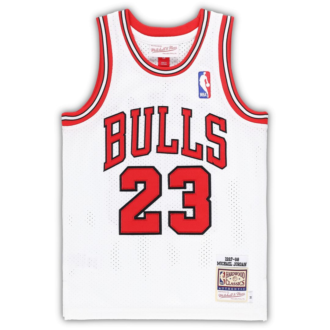 Chicago Bulls Michael Jordan Mitchell & Ness Preschool 1997/98 Hardwood Classics Authentic Jersey - Red