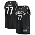 Brooklyn Nets Ben Saraf Fanatics Youth Fast Break Replica Jersey - Black - Icon Edition