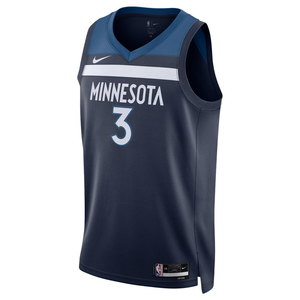 Minnesota Timberwolves Jaden McDaniels Nike Unisex Swingman Player Jersey - Icon Edition - Navy