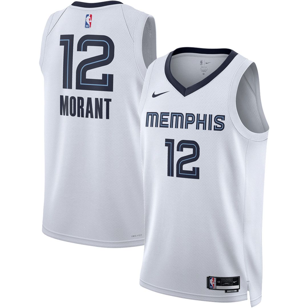 Memphis Grizzlies Ja Morant Nike Unisex Swingman Jersey - Icon Edition - Navy