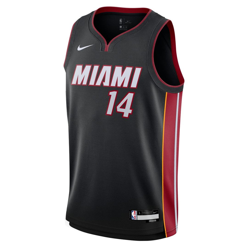 Miami Heat Tyler Herro Nike Youth Swingman Jersey - Icon Edition - Black