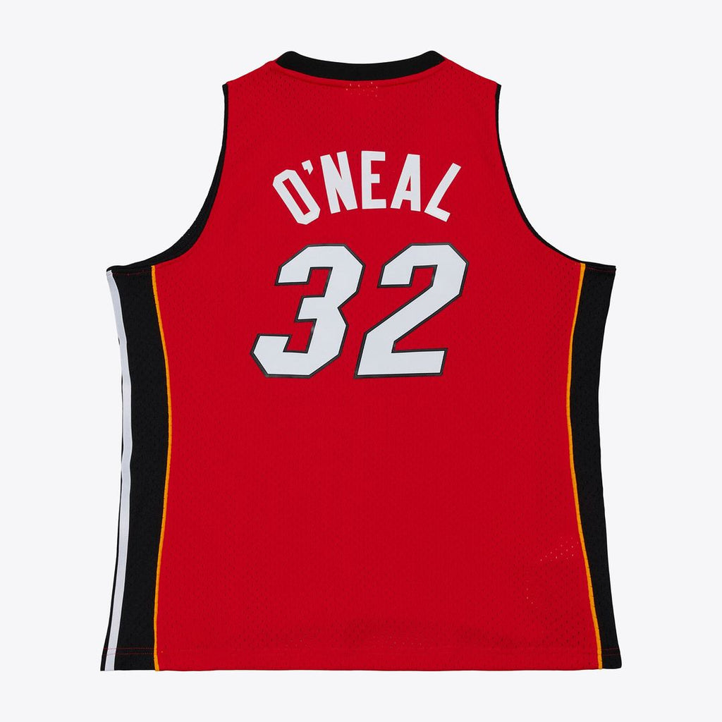Miami Heat Shaquille O'Neal Mitchell & Ness 2005 - 06 Swingman Jersey - Red