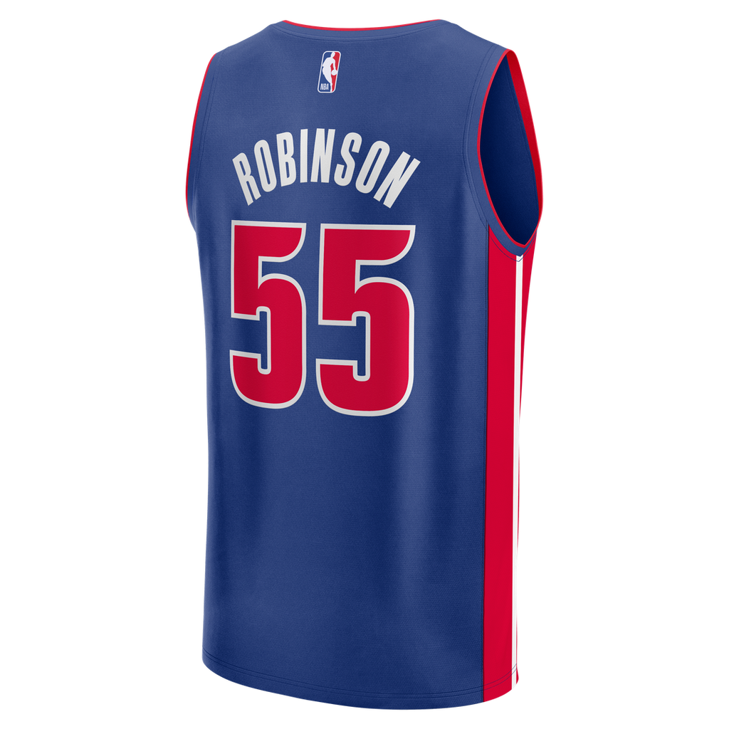 Detroit Pistons Duncan Robinson Fanatics Fast Break Jersey - Icon Edition - Blue