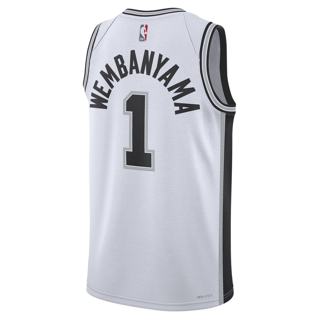 San Antonio Spurs Victor Wembanyama Nike Unisex Swingman Jersey - Association Edition - White
