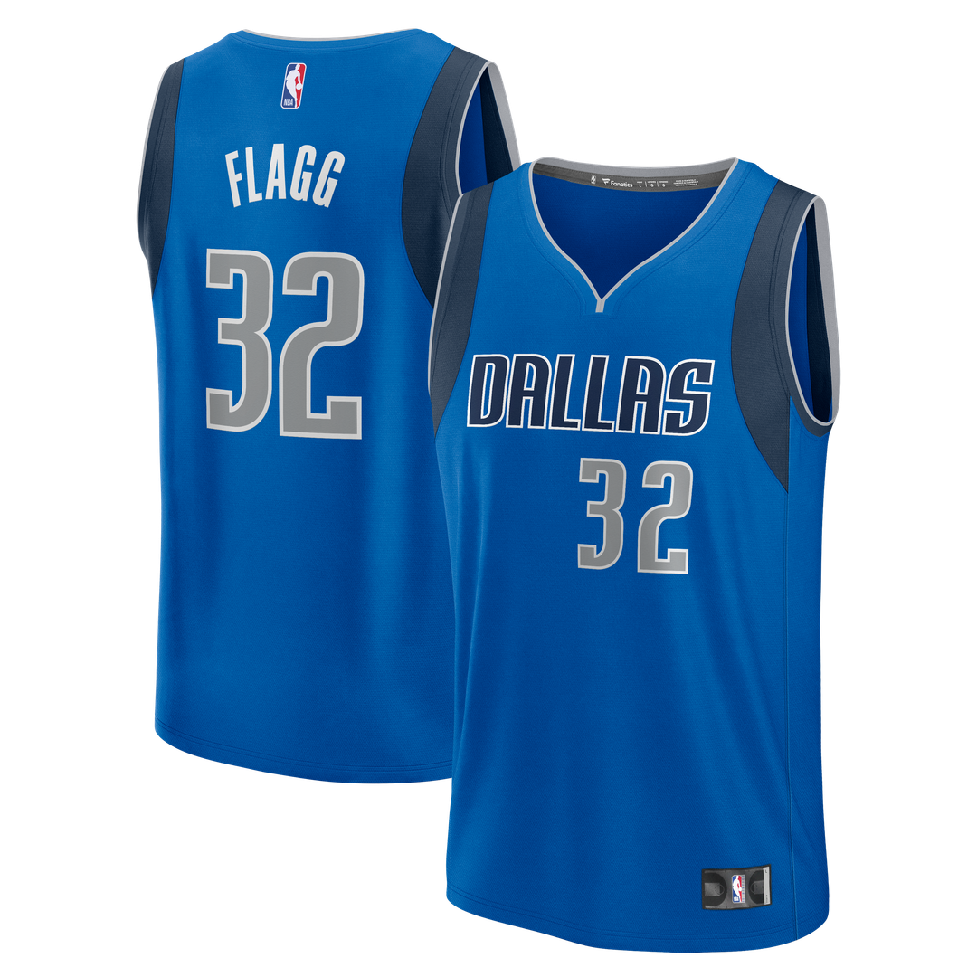 Dallas Mavericks Cooper Flagg Fanatics 2025 NBA Draft First Round Pick Fast Break Replica Jersey - Icon Edition - Blue
