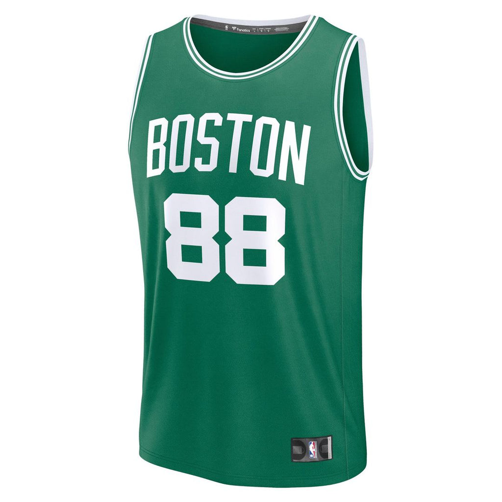Boston Celtics Neemias Queta Fanatics Fast Break Replica Player Jersey - Icon Edition - Kelly Green