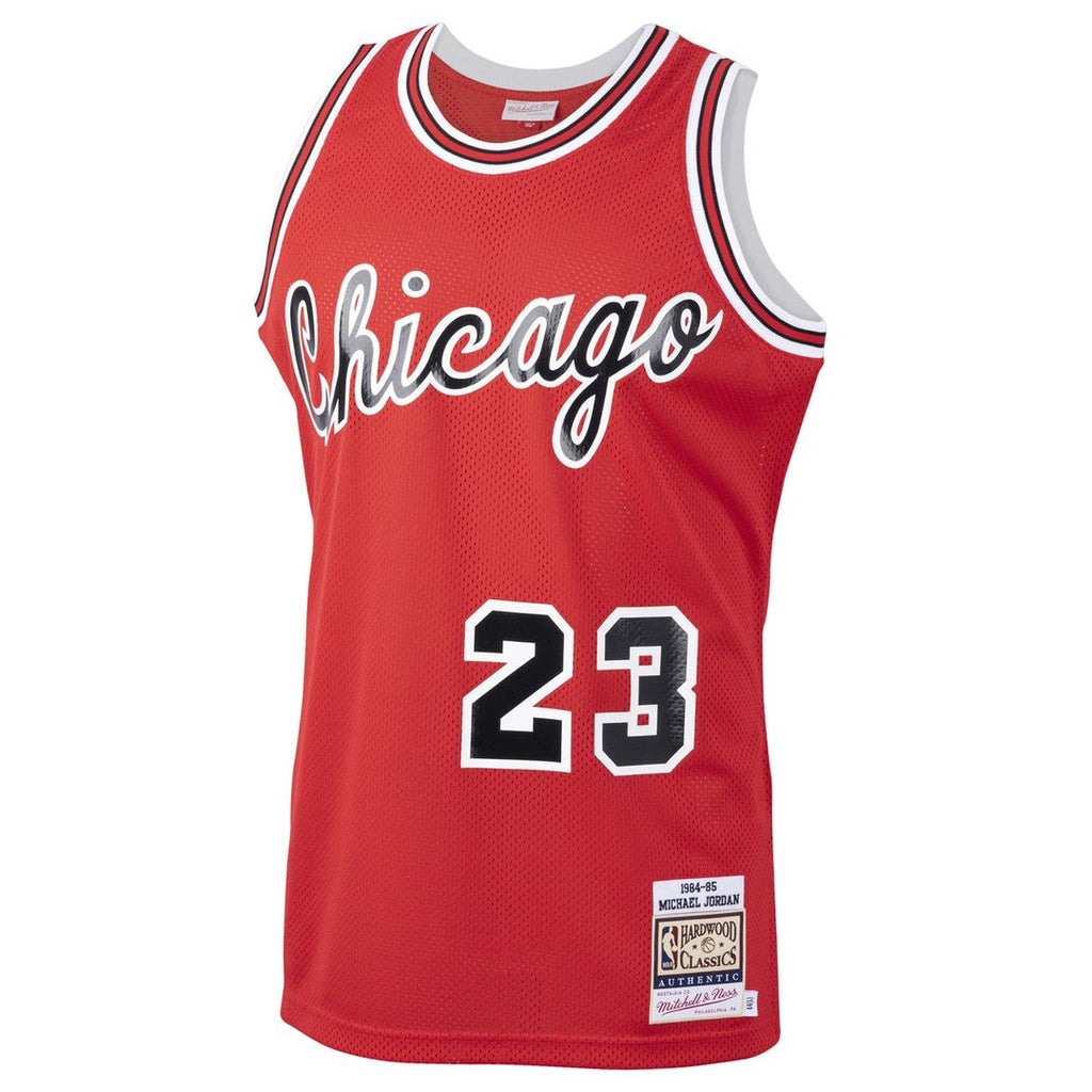 Chicago Bulls Michael Jordan Mitchell & Ness 1984/85 Hardwood Classics Rookie Authentic Jersey - Red