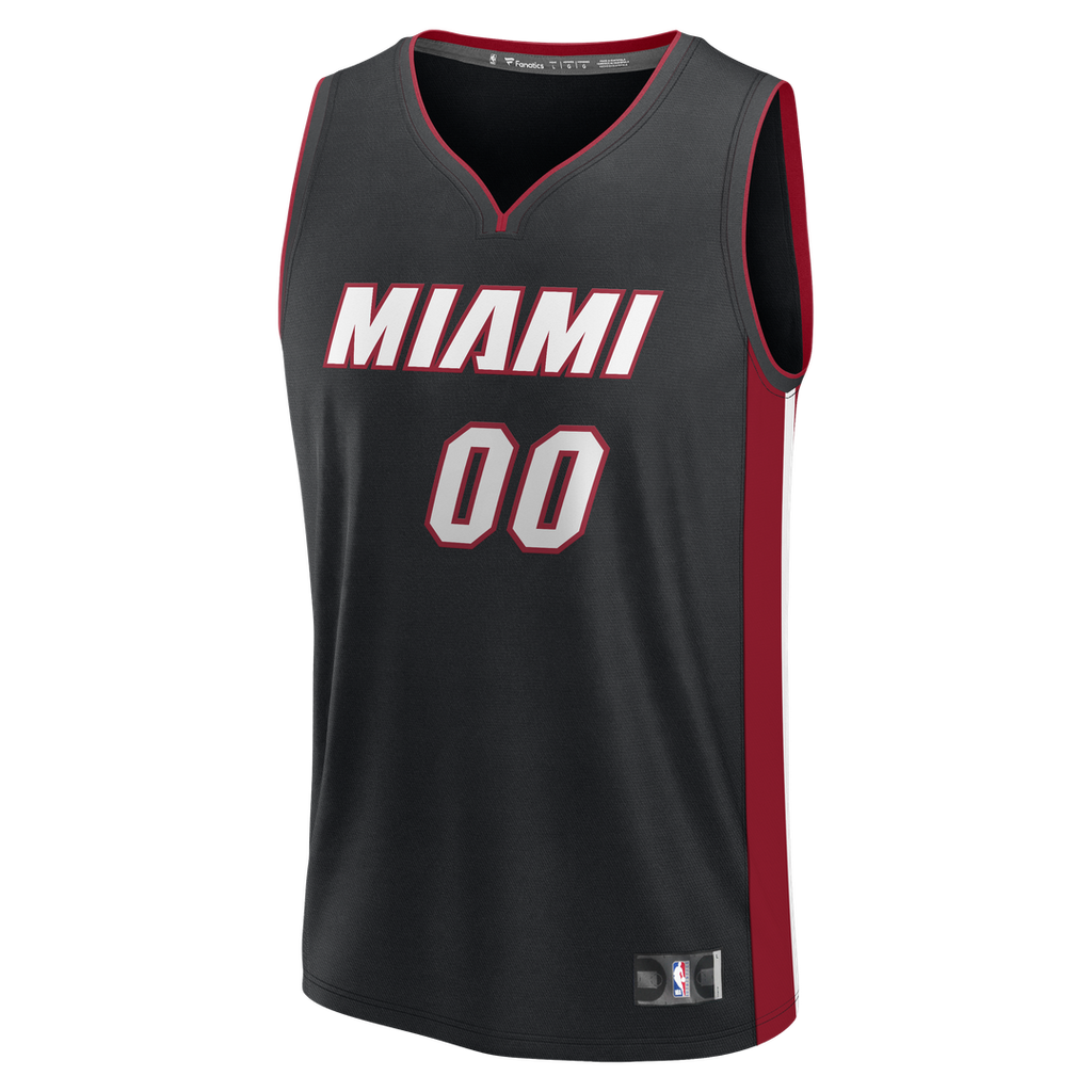 Miami Heat Fanatics Fast Break Custom Jersey - Icon Edition - Red