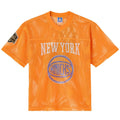 New York Knicks OVO x NBA Mesh Football Fashion Jersey - Orange