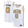 Boston Celtics Jayson Tatum Fanatics 2025/26 City Edition Fast Break Jersey - White