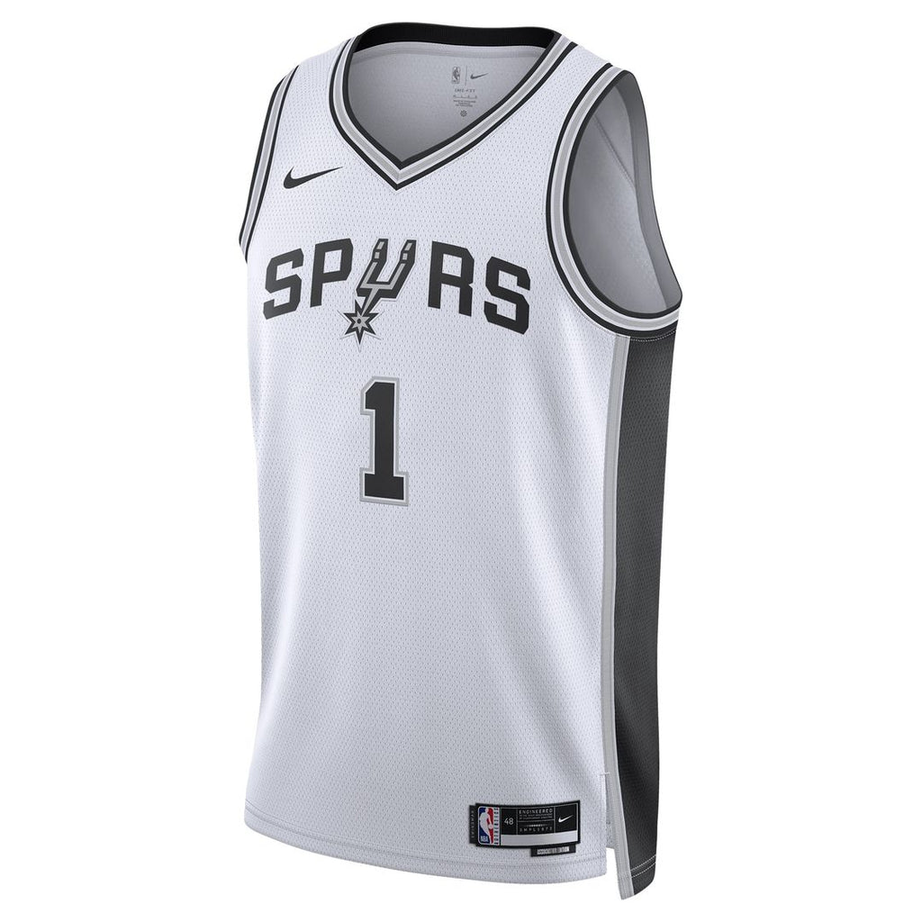 San Antonio Spurs Victor Wembanyama Nike Unisex Swingman Jersey - Association Edition - White