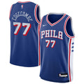 Philadelphia 76ers VJ Edgecombe Nike Youth Swingman Jersey - Icon Edition - Royal