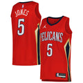 New Orleans Pelicans Herbert Jones Jordan Brand Unisex Swingman Jersey - Statement Edition - Red