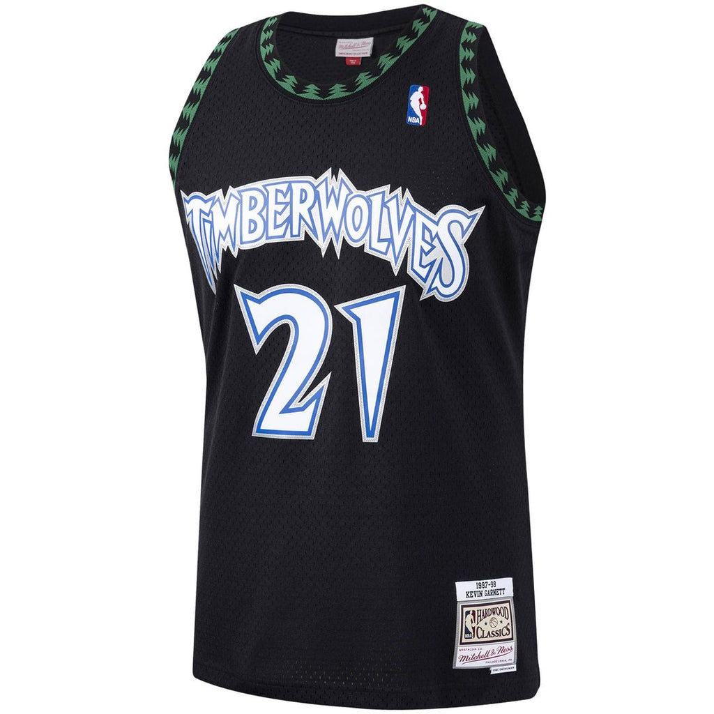 Minnesota Timberwolves Kevin Garnett Mitchell & Ness 1995/96 Hardwood Classics Swingman Jersey - White