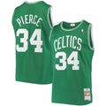 Boston Celtics Paul Pierce Mitchell & Ness Hardwood Classics Swingman Jersey - Kelly Green
