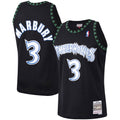 Minnesota Timberwolves Stephon Marbury Mitchell & Ness 1997/98 Hardwood Classics Swingman Jersey - Black