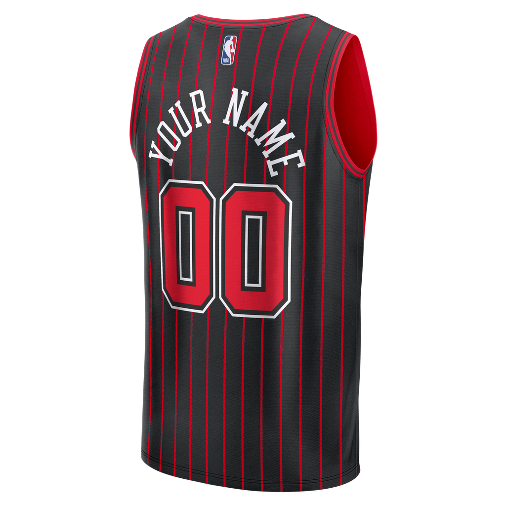 Chicago Bulls Fanatics Fast Break Custom Jersey - Icon Edition - Red