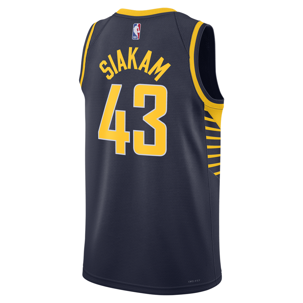 Indiana Pacers Pascal Siakam Nike Unisex Swingman Jersey - Icon Edition - Navy