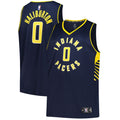 Indiana Pacers Tyrese Haliburton Fanatics Big & Tall Fast Break Jersey - Icon Edition - Navy